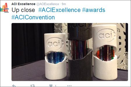 ACI Excellence in Concete Construction Award Winner
